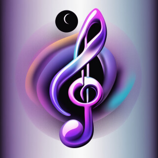 Music note visual #10579