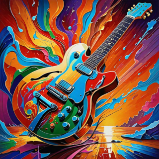 Guitar visual #10522