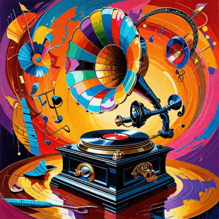 Gramophone visual #10437