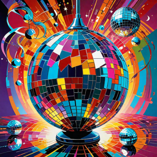 Disco ball visual #10417