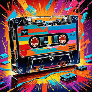 Tape recorder visual #10383