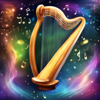 Harp visual #10455