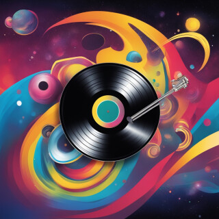 Vinyl record visual #10399