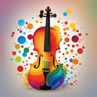 Violin visual #10658