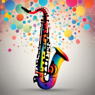 Saxophone visual #10652
