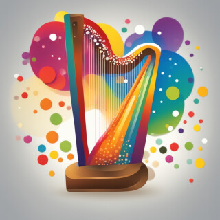 Harp visual #10674
