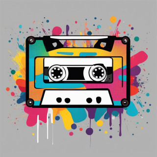 Tape recorder visual #10639