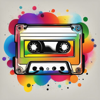 Tape recorder visual #10637