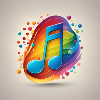Music note visual #10628