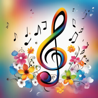 Music note visual #10624