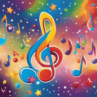 Music note visual #10621