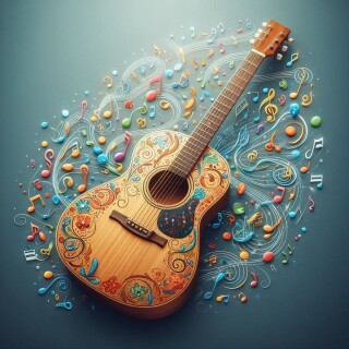 Guitar visual #10746