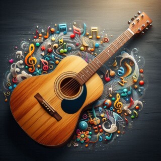 Guitar visual #10747