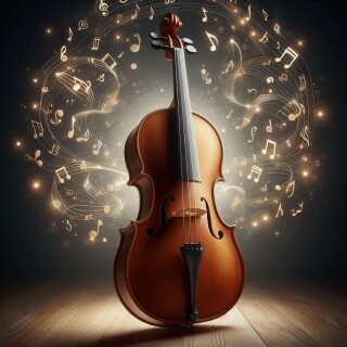 Violin visual #10750