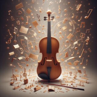 Violin visual #10752