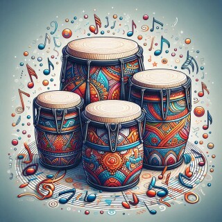 Drum visual #10765