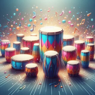 Drum visual #10764