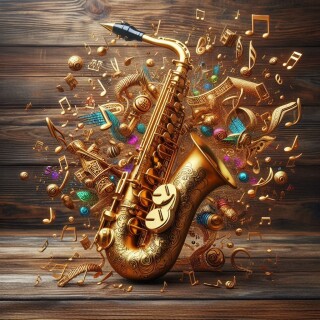 Saxophone visual #10768