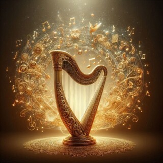 Harp visual #10781