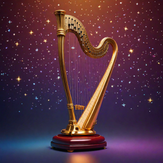 Harp visual #10782