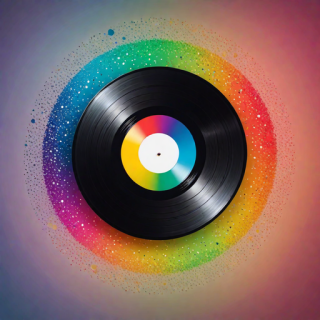 Vinyl record visual #10797