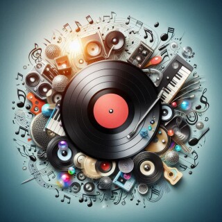 Vinyl record visual #10798