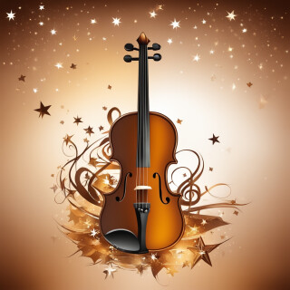 Violin visual #10754