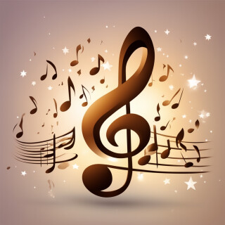 Music note visual #10737