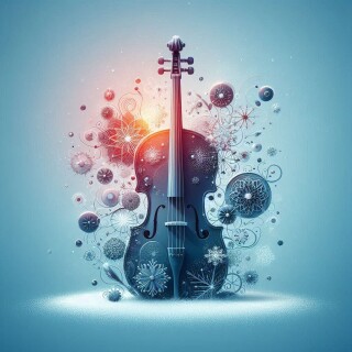 Violin visual #10879