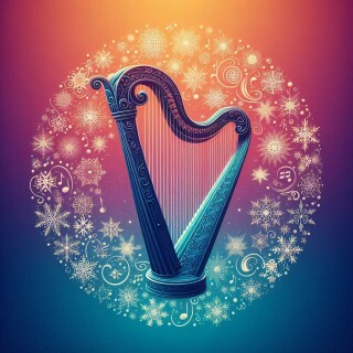 Harp visual #10859
