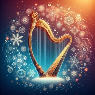 Harp visual #10858