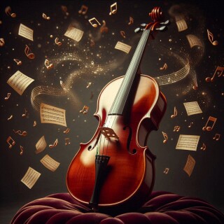 Violin visual #10880