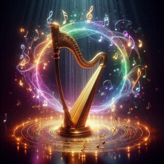 Harp visual #10857