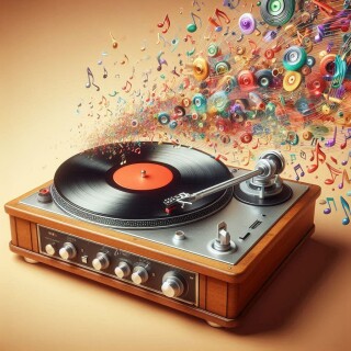 Gramophone visual #10855