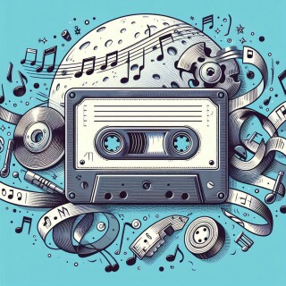 Tape recorder visual #10838