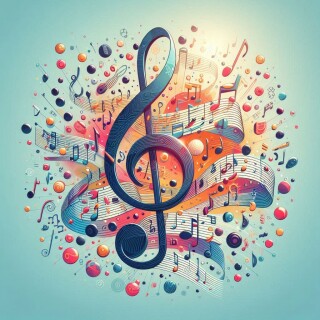 Music note visual #10817