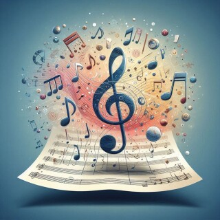 Music note visual #10816