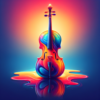 Violin visual #10892