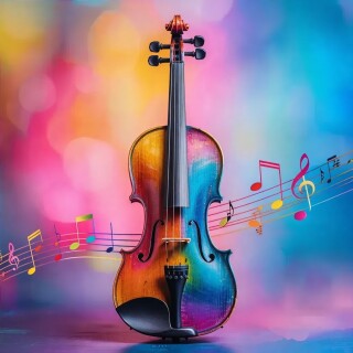 Violin visual #10891