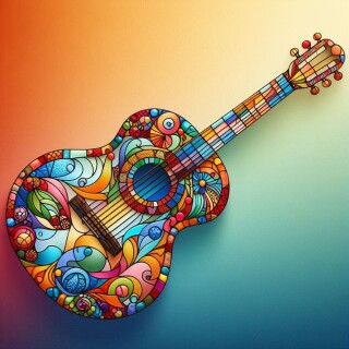 Guitar visual #10960