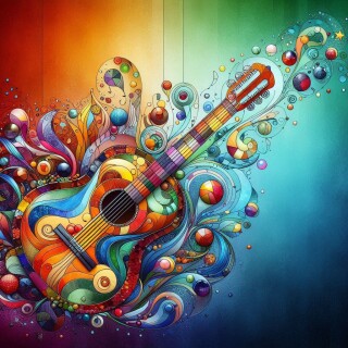 Guitar visual #10961