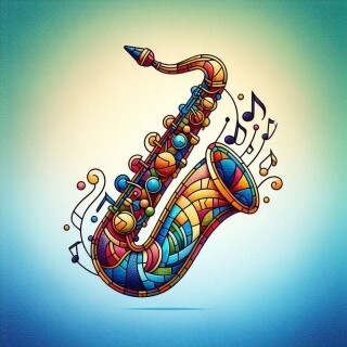 Saxophone visual #10945