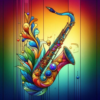 Saxophone visual #10946