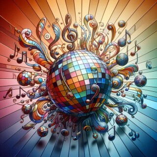 Disco ball visual #10933