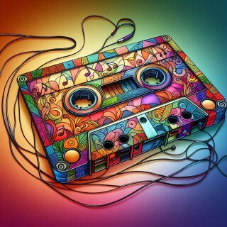 Tape recorder visual #10929