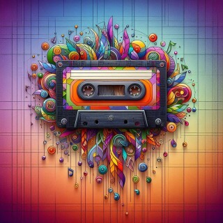 Tape recorder visual #10928