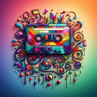 Tape recorder visual #10927