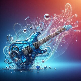 Guitar visual #11001