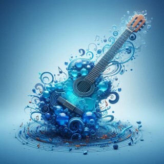 Guitar visual #11002