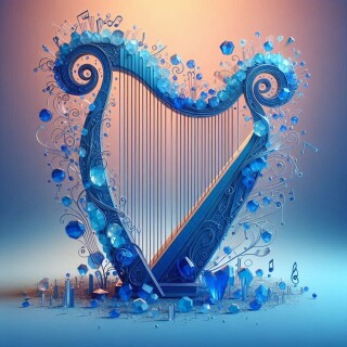 Harp visual #10984